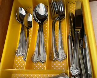 cutlery, silverware set