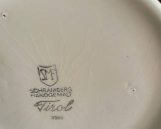 Schramberg Tirol ceramic tableware set