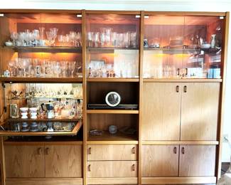 China, wood storage cabinet with glass doors, some wood cabinet doors