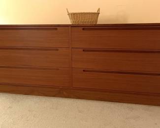 Mid-century Modern chest of drawers, bedroom set