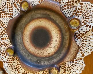 unique ceramic, lace doily for display