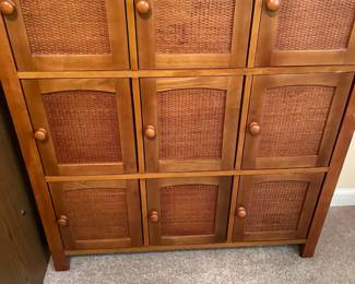 Vintage wood storage