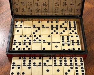 Chinese Domino Set Vintage