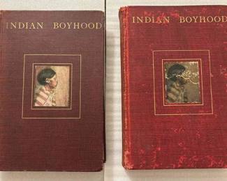 Indian Boyhood Books Two Editions