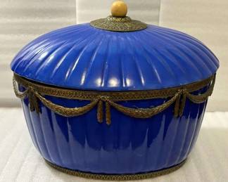 Antique German Lidded Candy Dish