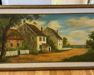 J.A. MARTIN ORIGINAL OIL ON CANVAS