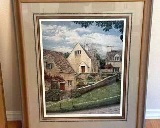 1993 Caldwell Signed Print The Garden