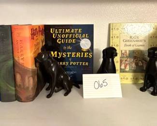 Harry Potter Books, Restoration Hardware Bookends More