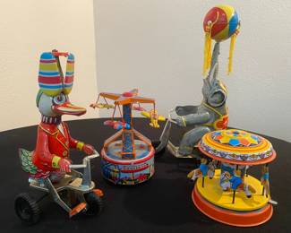 Tin Litho Mechanical Toys