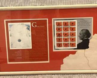 Georgia OKeefe First Issue Stamps Collectible