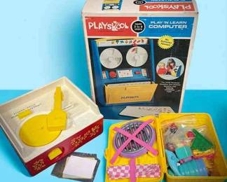 Vintage PlaySkool Computer FisherPrice Turntable