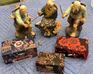 Mud Men Fisherman Baoding Balls