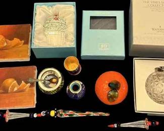Waterford Crystal And Other Tiny Collectibles
