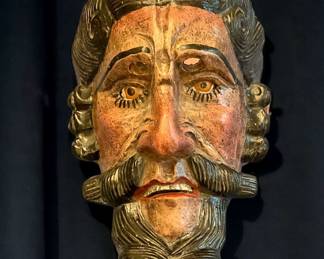 Guatamalan Alvarado Mask Wooden Mask