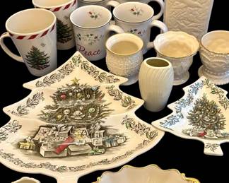 Lenox, Pfaltzgraff, Spode Johnson Brothers