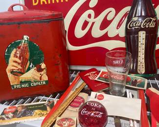 Antique Coca-Cola Advertising Collection 