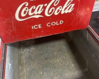 Antique Coca-Cola Store Cooler