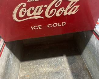 Antique Store Coca-Cola Cooler