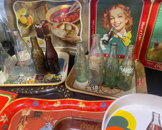 Antique Coca-Cola Bottle Collection 