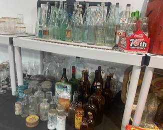 Antique Bottle Collection 