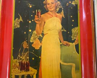 Vintage Coca-Cola Metal Trays