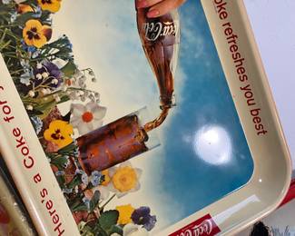 Vintage Coca-Cola Metal Tray