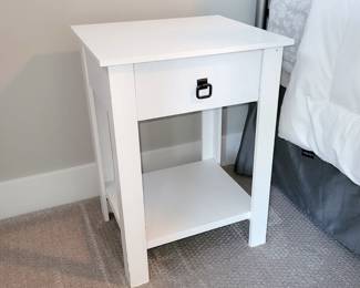 White side table