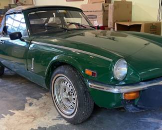 1978 (registered in 1979) Triumph Spitfire