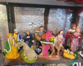 Nativity set