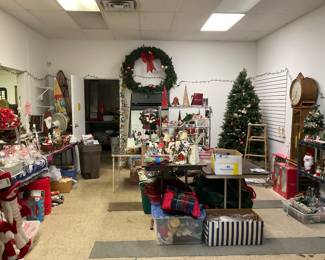 Entire room of Christmas