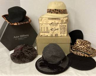006 Unique Vintage Hats Hat Boxes