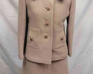 Carlson Originals Designed Exclusively For Singers Xenia Ohio Brown Sleveless Dress W Matching Jacket No Size