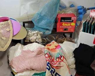 Womens Clothing Accessories Including Hosiery, Hats, Umbrella, And More