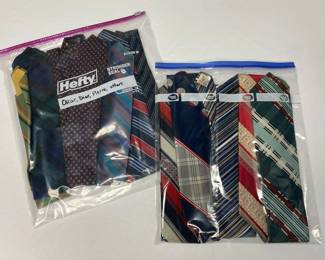 Vintage Ties Oscar De La Renta, Dior,  More