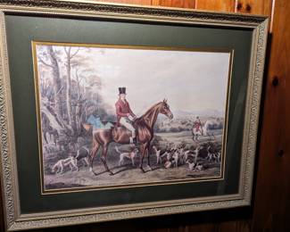 Fox Hunt Print