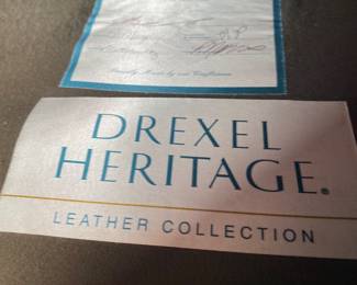 Drexel Heritage Leather Chair