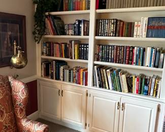 Many books, small peak