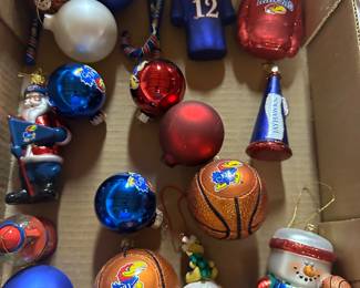 KU ornaments 