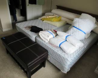 2 Twin Beds combined into King Bed