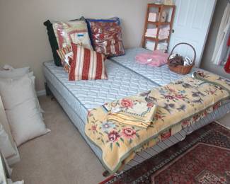 2 Twin Beds combined into King Bed