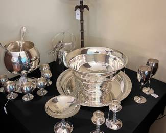 Silplat Madrid Silver Goblets & Bowls