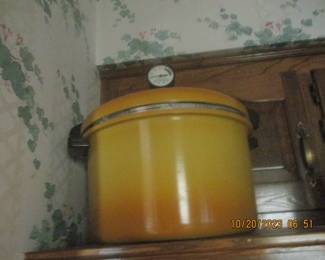 Large Mid Century pressure cooker