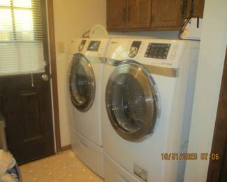 Samsung front loader washer and dryer