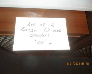 Sansui speakers