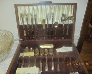 Community Coronation silver plate flatware
