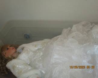 Bradbury Mint Bride Doll