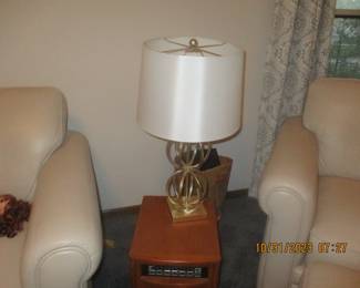 Mid Century lamp (one of two)