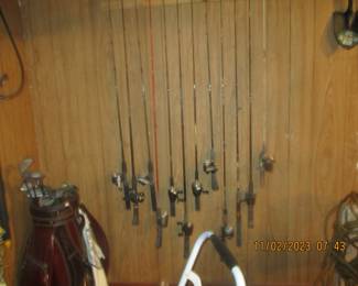 Fishing rods and reels