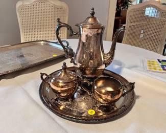 SILVER TEA SET