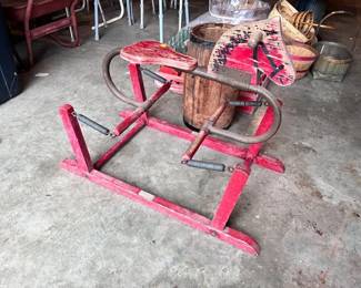 VINTAGE ROCKING HORSE